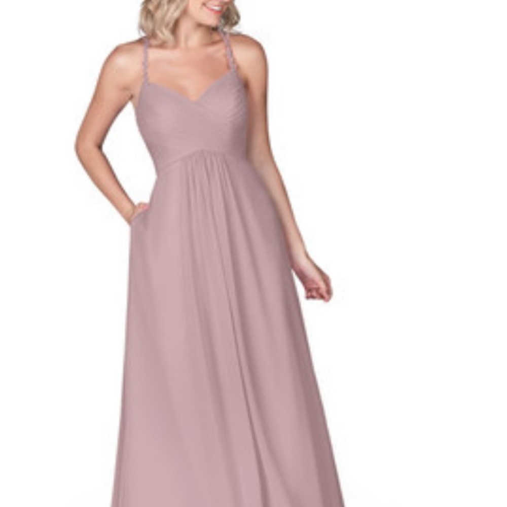 Azazie Maven. Size A4 in color Vintage Mauve.